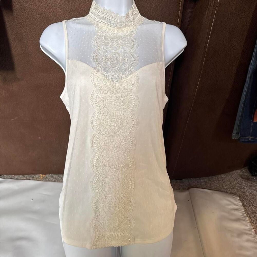 Express Women's White Vest